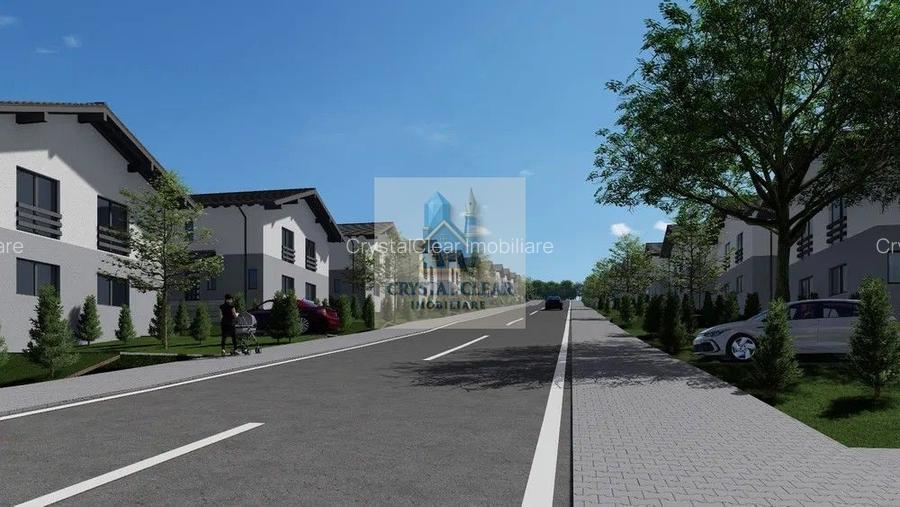 Case în sistem DUPLEX, 3 sau 4 camere + teren 350 mp -  zona Livezeni - 3