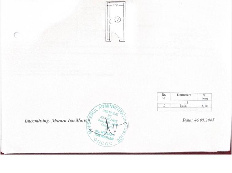 Proprietar, vand apartament 3 camere+ Boxa  in strada Aleea Callatis, bloc A14, - 12