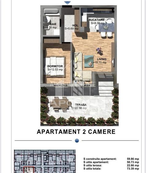 Apartamente cu 2 camere, predare la cheie, Torontalului - 18