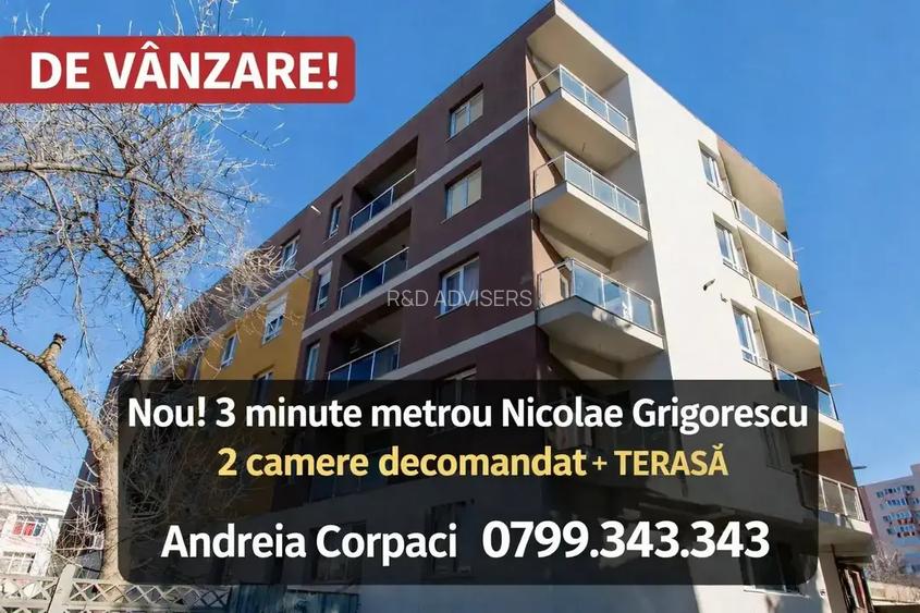Apartament 2 camere cu TERASĂ – 3 min metrou Nicolae Grigorescu - 2