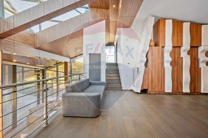 Vilă Futuristă: Eleganță & Inovație la limita pădurii, piscină, 4500mp - 43