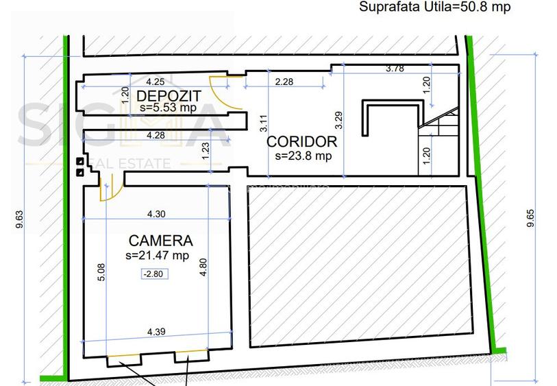 Spatiu comercial centru, acces stradal! - 2