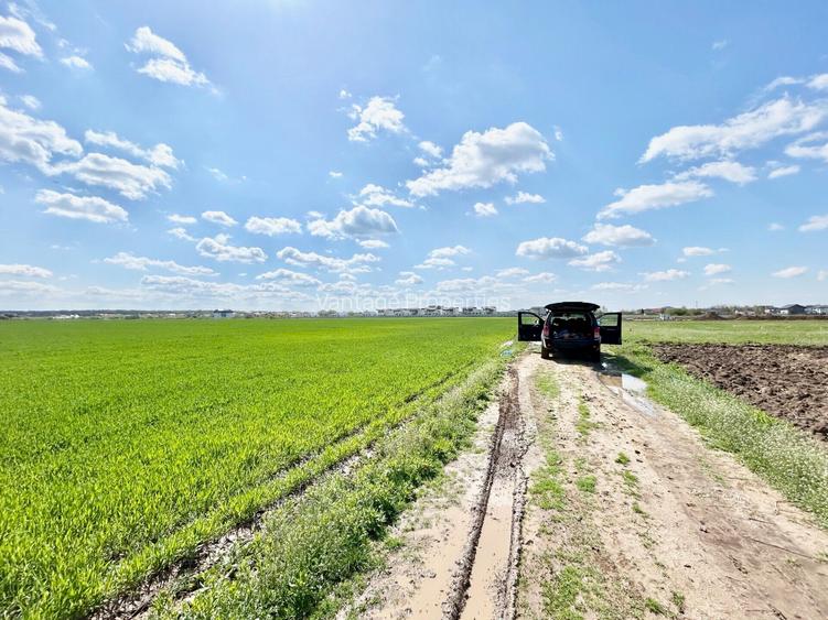 Teren intravilan 4657 mp, deschidere 30 ml, Ostratu, strada Lotusului - 4