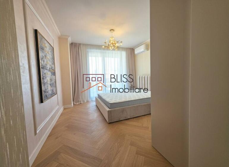 Apartament 4 camere, 120 mp, mobilat high-end, balcon 41 mp
