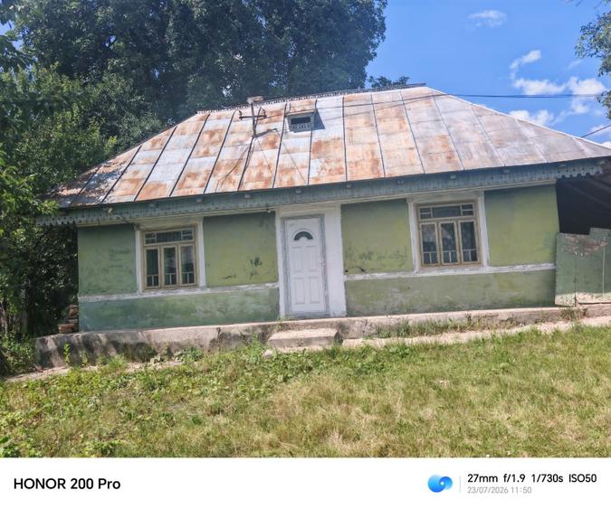 De vânzare: Gospodărie tradițională cu 2 case și teren 1.000 mp – Sat Băhnișoara