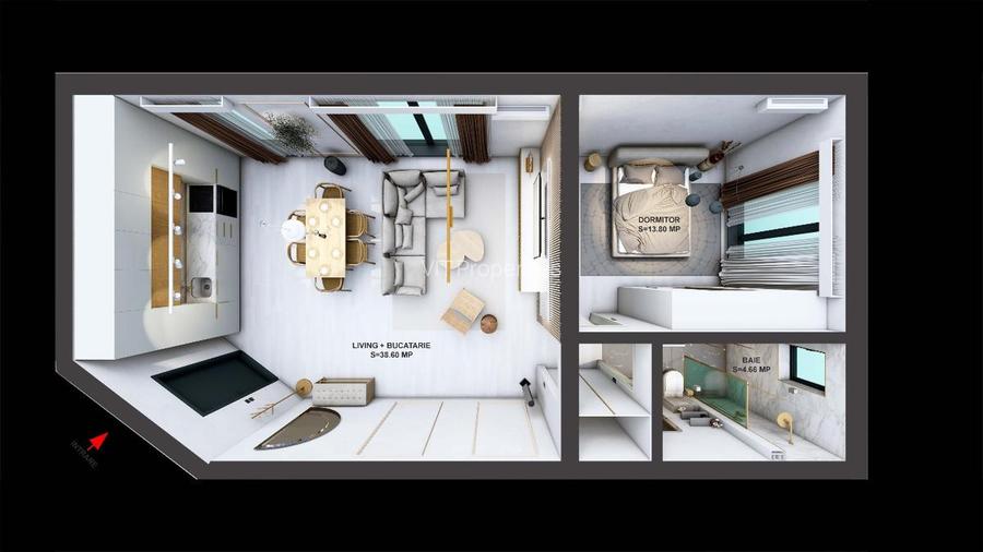 VANZARE | 2 CAMERE | MIHAI BRAVU - 6