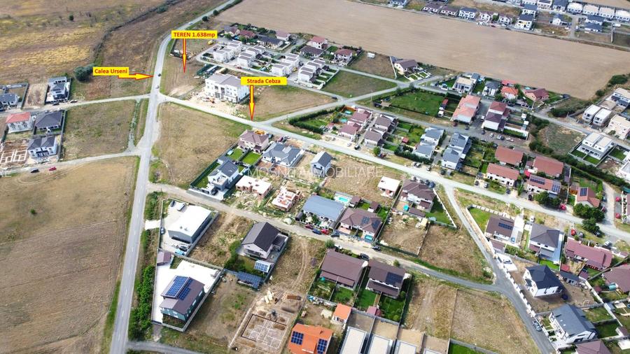 1638mp-Acces direct la Calea Urseni-Teren pentru SAD+4AP - 4