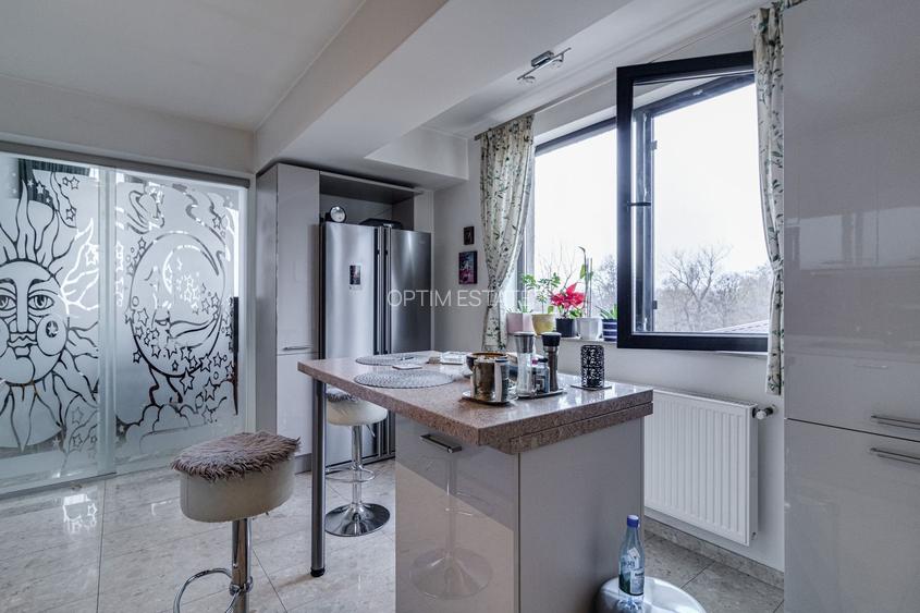 UNIC! Penthouse 7 camere, 286 mp utili, langa Parc Bazilescu, metrou! - 11