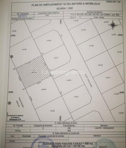 Teren Comuna Berceni 489mp intravilan - 3