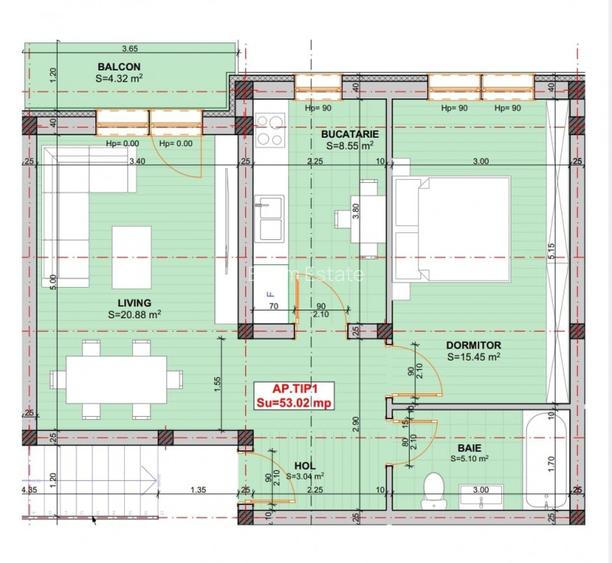PROMOTIONAL, APARTAMENT DECOMANDAT FINALIZAT, GIROC LA ASFALT - 6