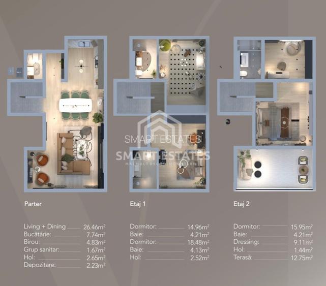 Vila moderna 4 Camere in Complex Rezidential | Bdul Pipera - 3
