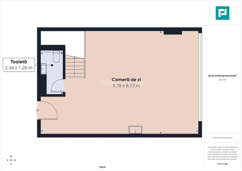 Penthouse 3 camere cu scară interioară ARED UTA - 30