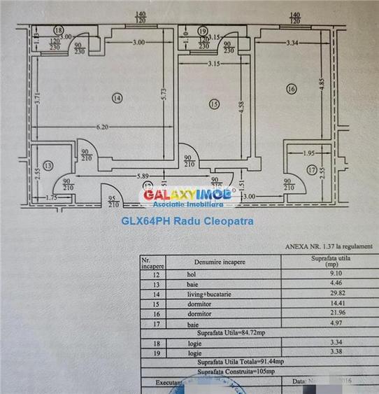 Vanzare apartament 3 camere, Ploiesti, zona 9 Mai - 15