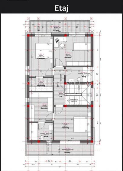 Casa spatioasa 220mp, 550mp teren, Chinteni - 7