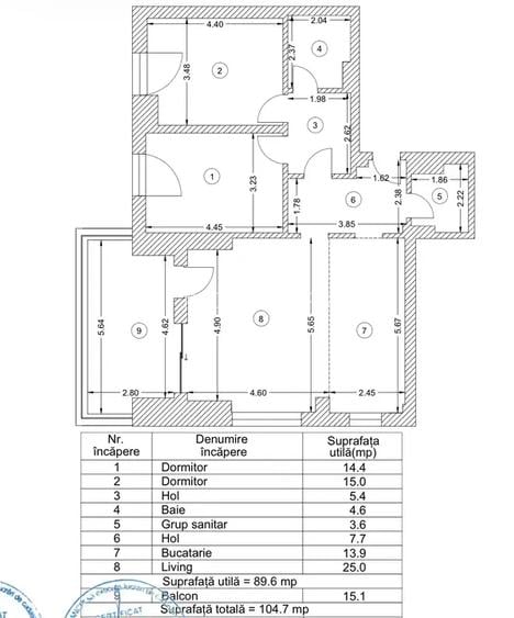 Apartament 3 Camere LUX Cotroceni De Inchiriat Mutare Imediata - 7