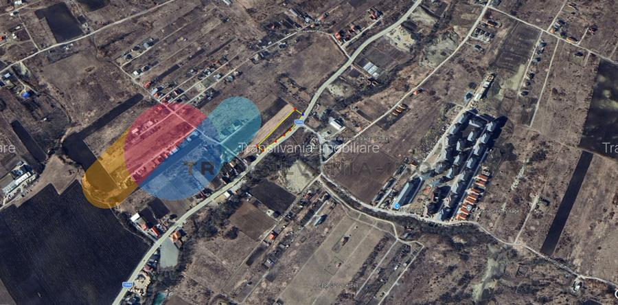 Teren 1650 mp,  Front la DJ, zona Valea Chintaului - 2