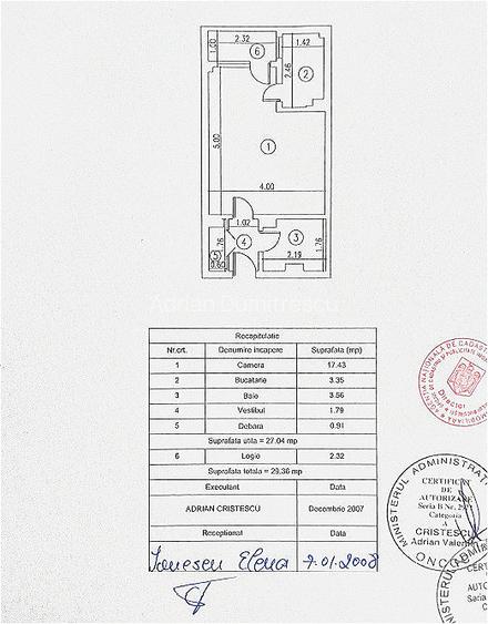 Auchan-Vitan Garsoniera 30 mp,mobilata,etaj 8/10 - 13