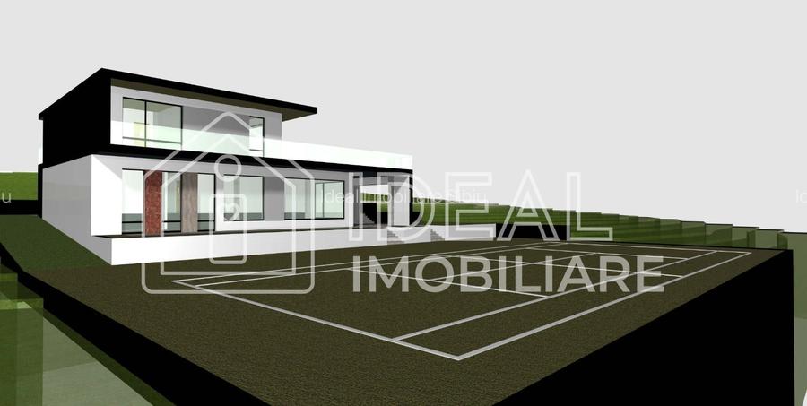 Casa  Exclusivista cu piscina si 1200 mp de teren, in Cisnadie - 13