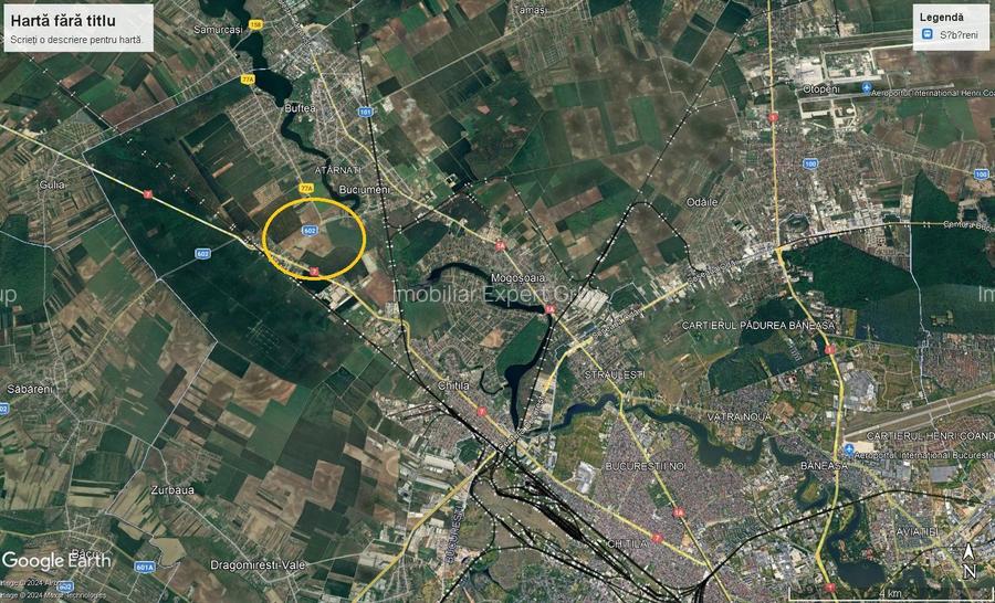 Teren Intravilan A 0 Bucuresti - DN 7 Bucuresti - Buftea - 3