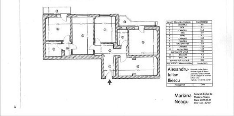 Apartament -4 camere -decomandat-Zona Colentina-Doamna Ghica - 8
