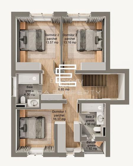 Casă nouă, 5 camere, terasă 22 mp, teren 340 mp – Șura Mare - 2