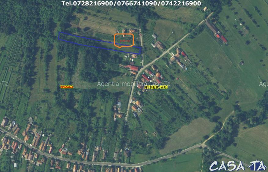 Teren Intravilan (4148 mp), situat in Tismana (Vanata) - 3