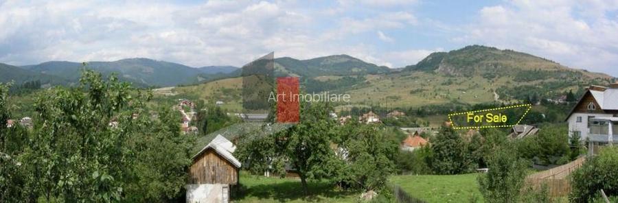 Teren intravilan 3214 mp  în Rucăr cu deschidere 56 m în DN73 - 6