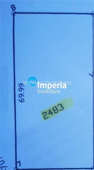 Teren intravilan de vanzare in Iasi, zona Tomesti-Chicerea - 5