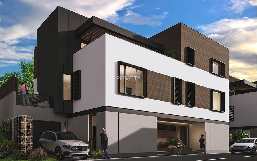 Promotie-Vile de top, 5 camere, noi , P+2 cu lift, Pipera, finalizate - 4