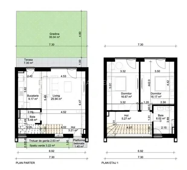 Pipera Plaza LUX Apartament 3 Camere Cu Gradina 40 MP Mutare Imediata - 15