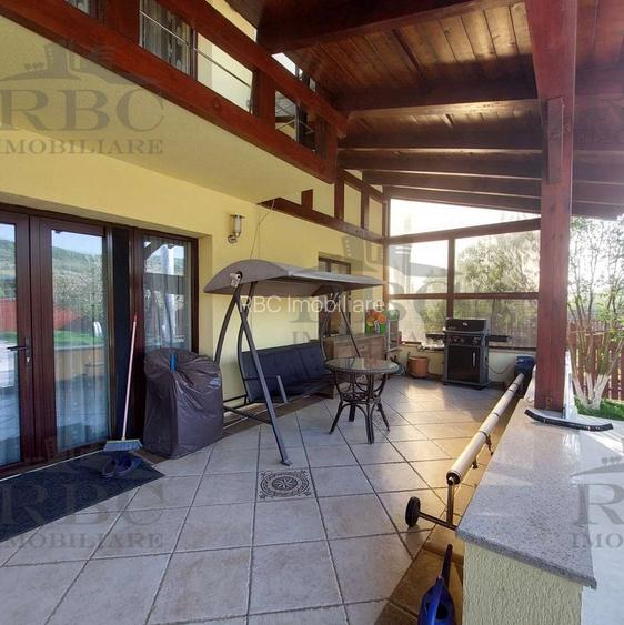 Casa cu piscina si teren 1400 mp in Chinteni - 21