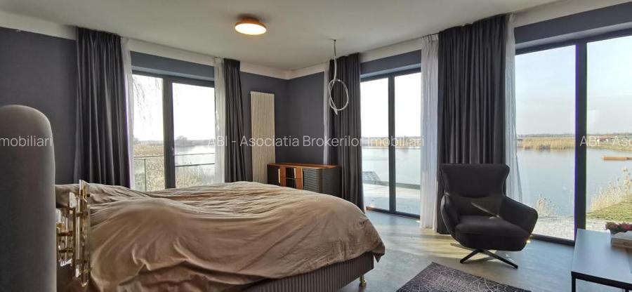 Snagov 2022- Vila la lac piscina si ponton, teren 2050mp - 31