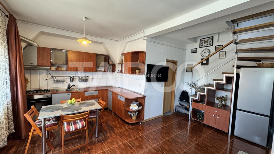 Apartament 2 camere MOBILAT UTILAT Valea Aurie Sibiu 47mpu INTABULAT - 3