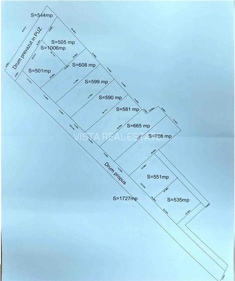 Parcele cu PUZ Stupini, asfalt si utilitati, 535-900mp, Str Cavalului - 3