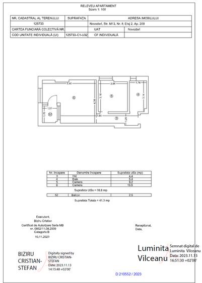 Apartament  2 camere - 408 - Building Stefan LAKE II - 20