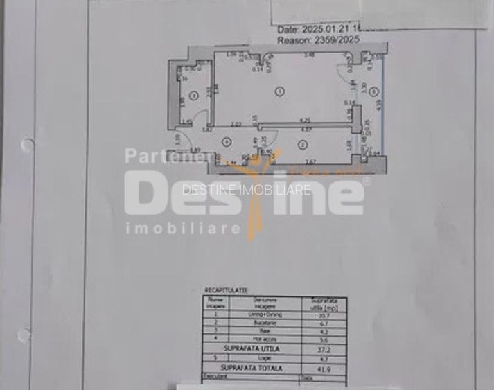 Novum Viilor | Garsoniera | 42mp | et 1 | bloc 2025 | 117.500 TVA INCLUS - 6