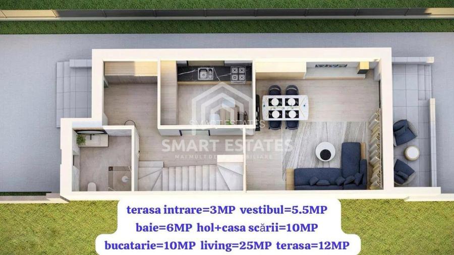 VIla Tip Duplex P + 1E 130 mp - Comision 0% - 4