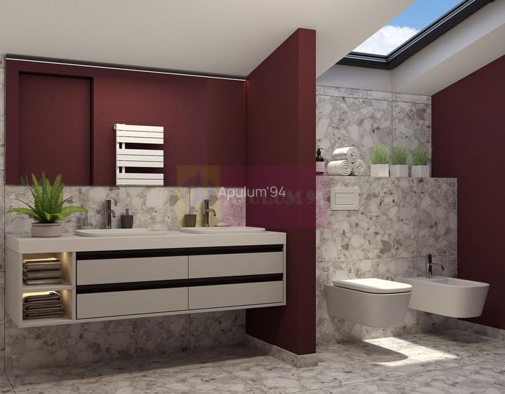 Apartament cu 3 camere cu finisaje de LUX in Sinaia la etaj + mansarda - 15