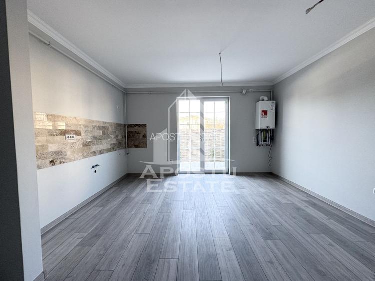 Apartament cu 2 camere si gradina finalizat la intrare in Giroc asfalt - 3