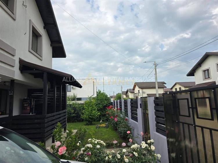 Casa mobilata si utilata- 4 camere - 2 bai - 350mp teren - 3