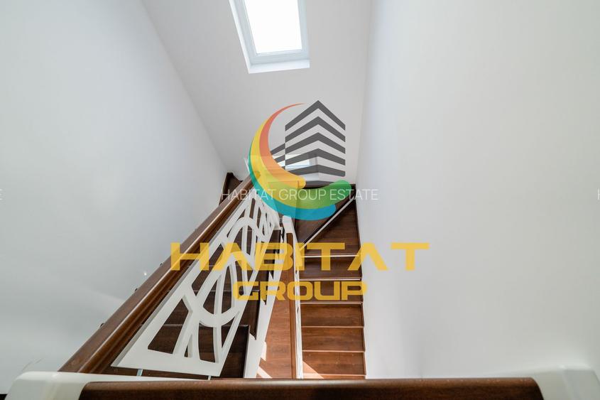 Vila individuala P+1 4 cam intrare Vidra asfalt statie STB - 9