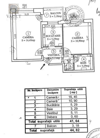 Apartament 2 camere -Decomandat- Mobilat/Utilat-1 Decembrie 1918 - 1