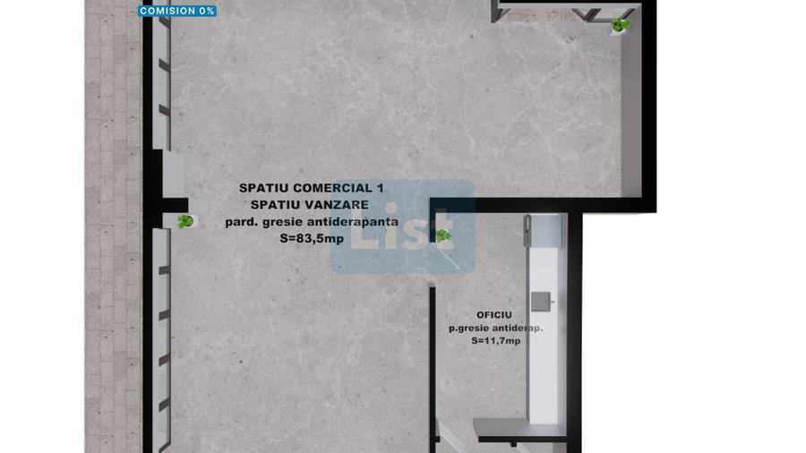Comision 0% ! Spații Comerciale de Vânzare –Brașov, Zona Lacul Noua