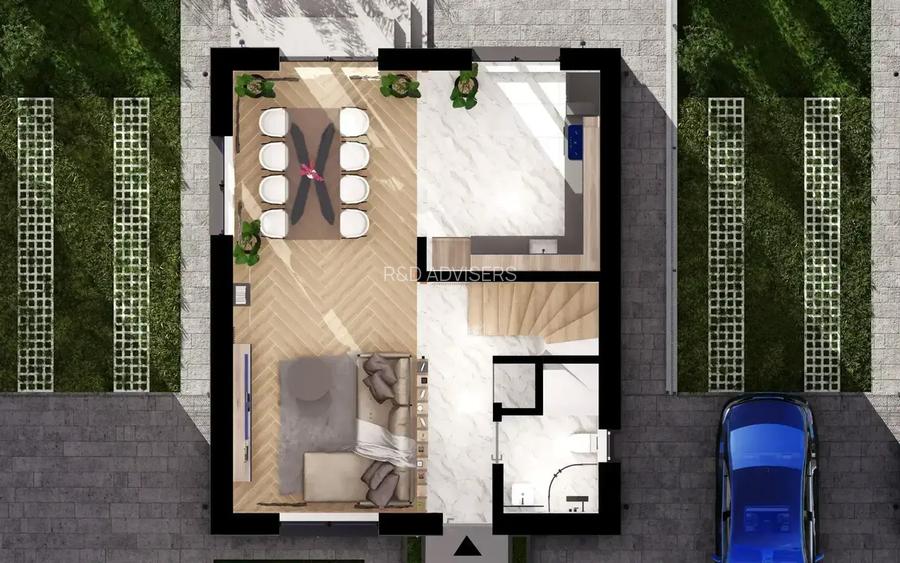 Ansamblu Residential | Vile 4 Camere Afumati I Curte | 0 COMISION - 10