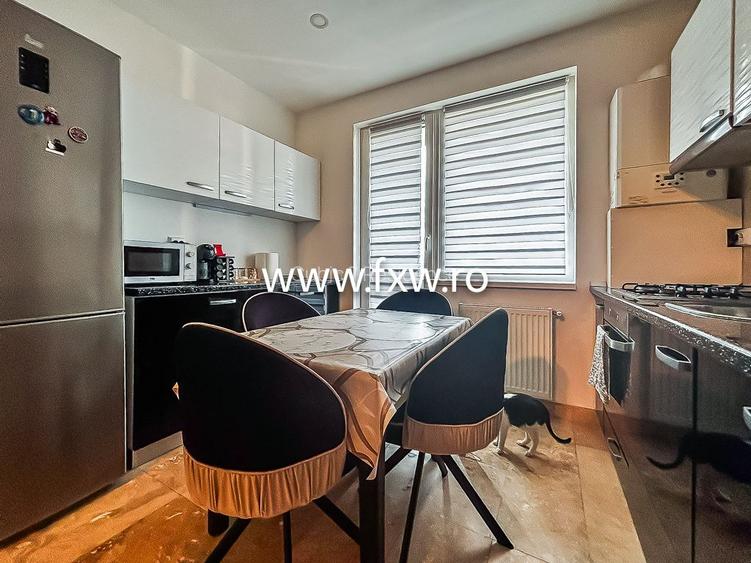 Apartament 2 camere în bloc nou, parțial mobilat și utilat - 3