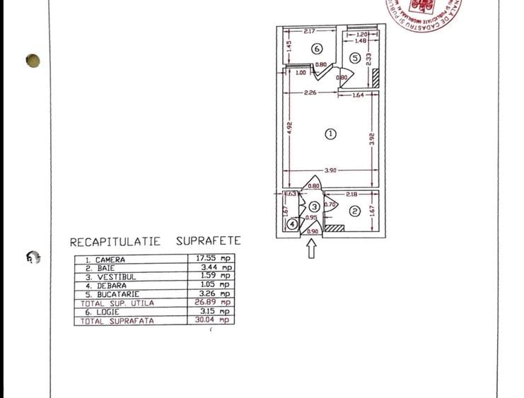 Garsoniera semidecomandata Drumul Taberei metrou Favorit - 6