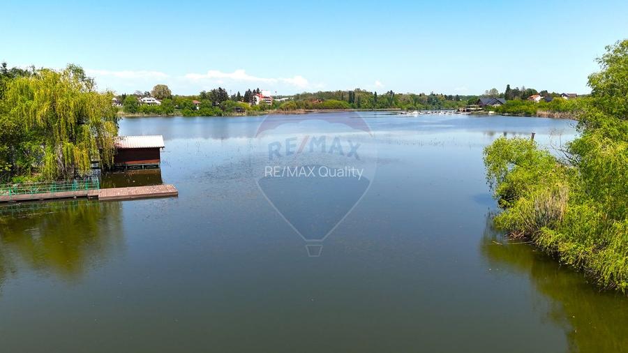 Proprietate unica, deschidere generoasa directa la lacul Snagov - 4