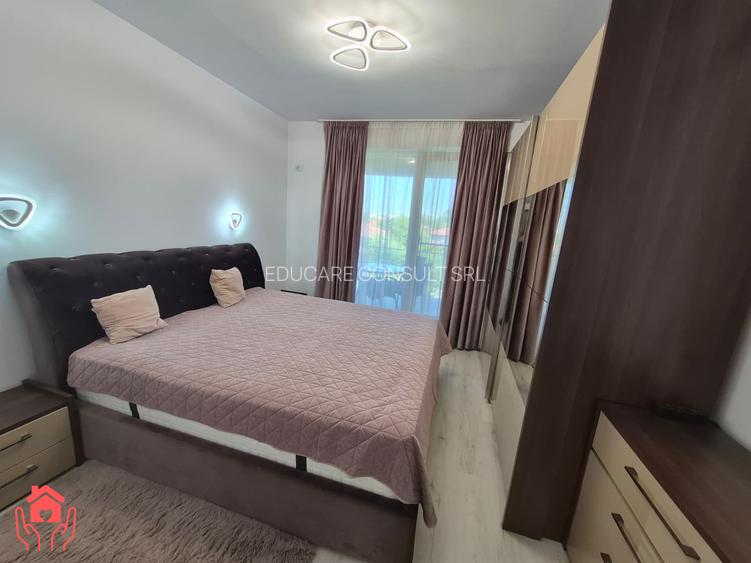 SISESTI-2 camere mobilate, 2 bai, terasa cu vedere lac, bloc boutique, parcare! - 21