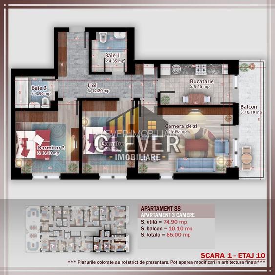 3 camere spațios | Direct Dezvoltator | 12 min Metrou Teclu - 2