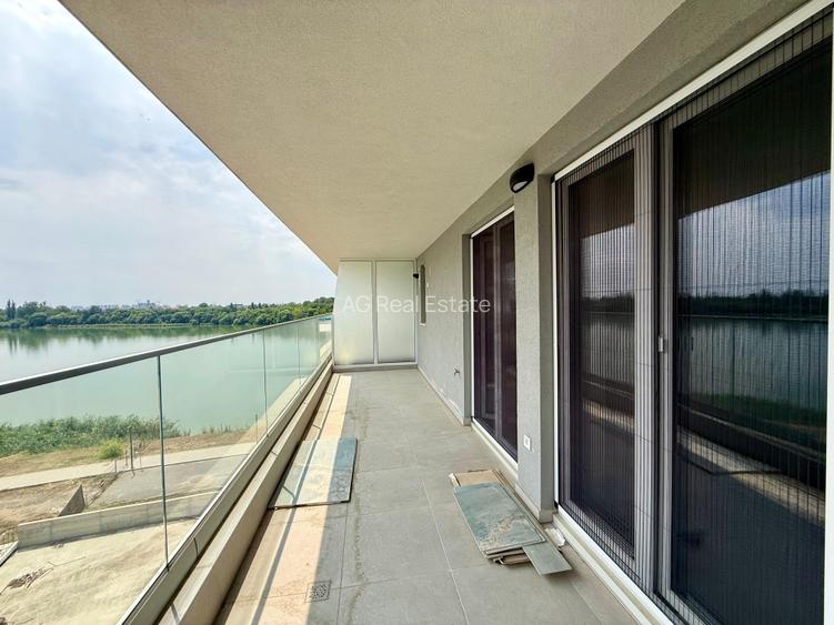 2 CAMERE CU 2 BAI 72mp Etaj 4 Partial Mobilat Lebada Lake Residence - 16